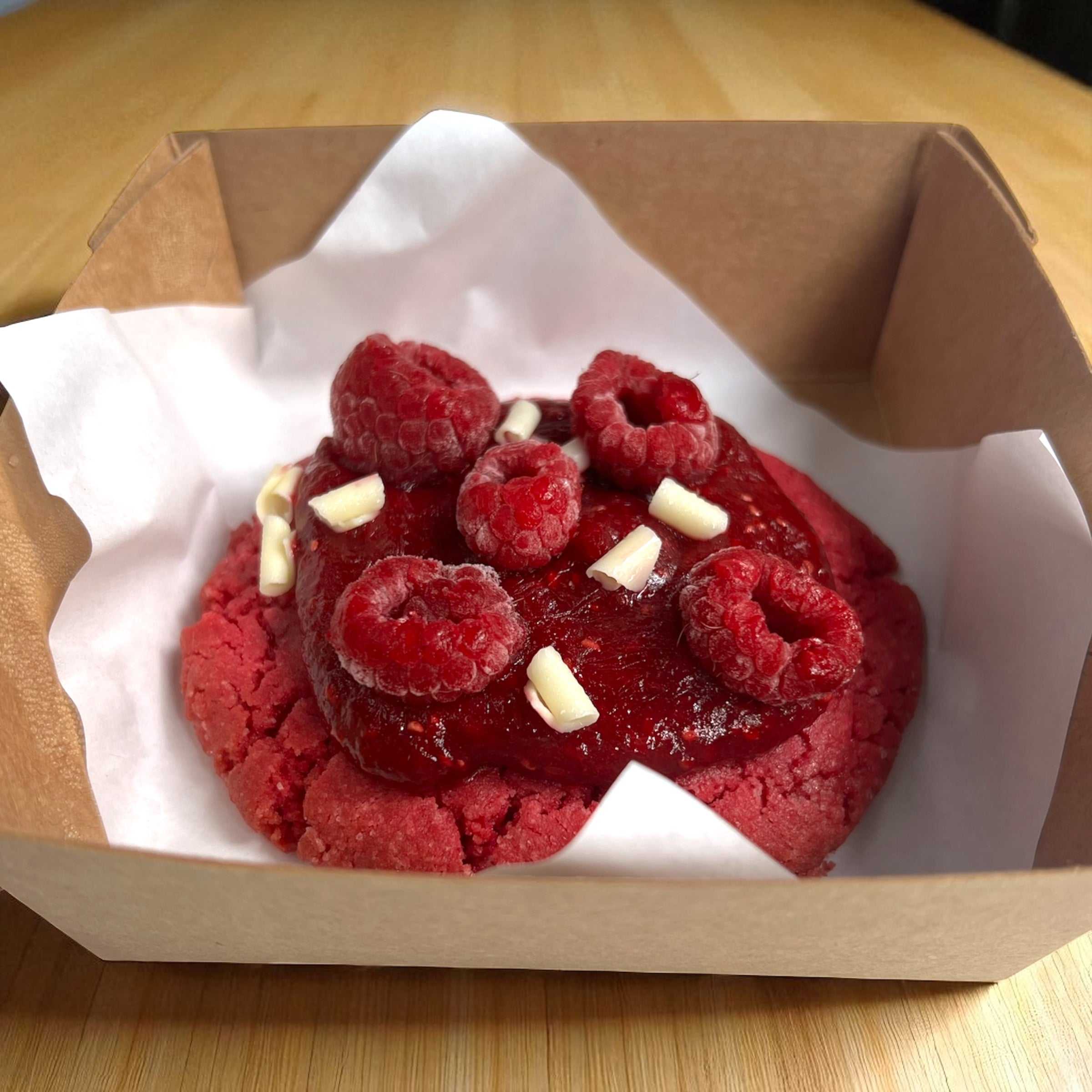 Cookie Framboise Chocolat Blanc