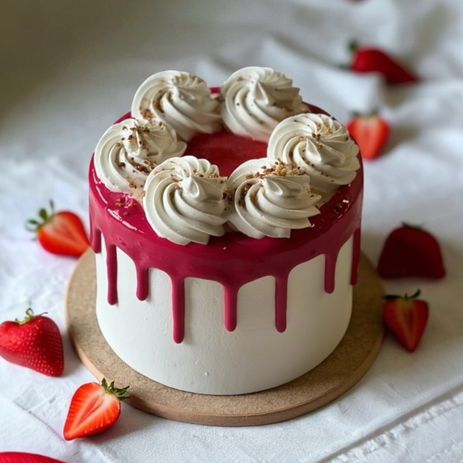 Layer Cake Fraisier