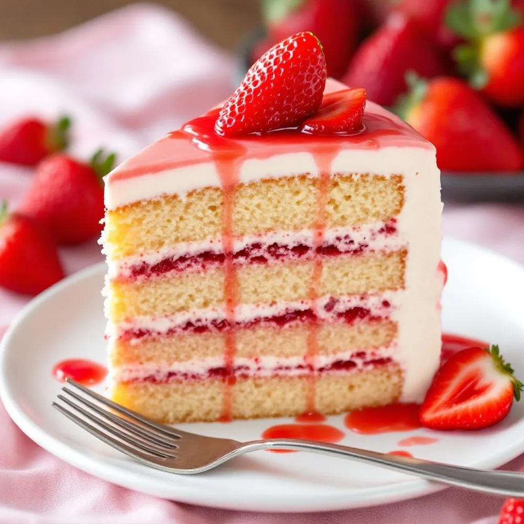 Layer Cake Fraisier