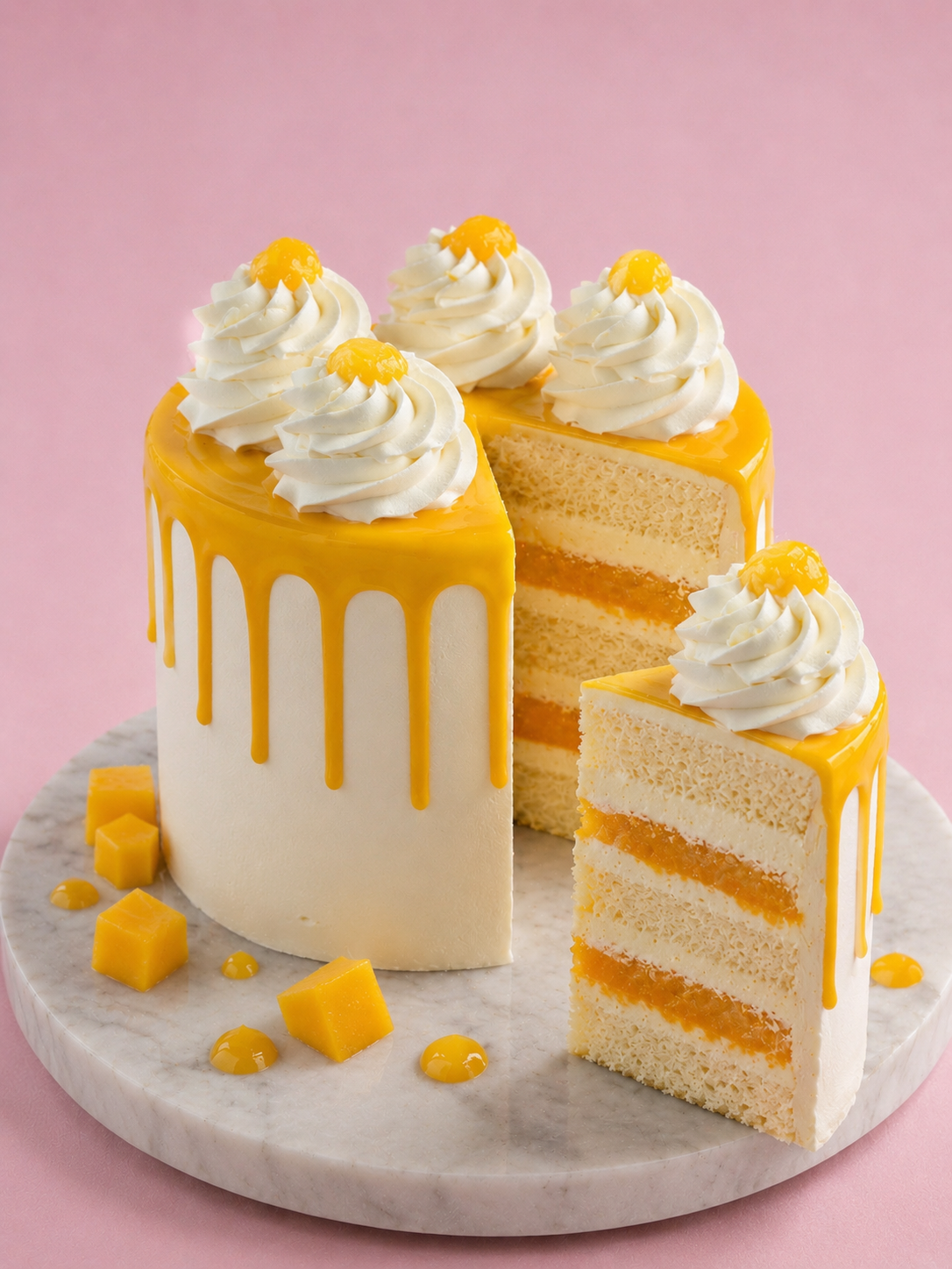 Layer Cake Mangue Passion 10-12 Parts