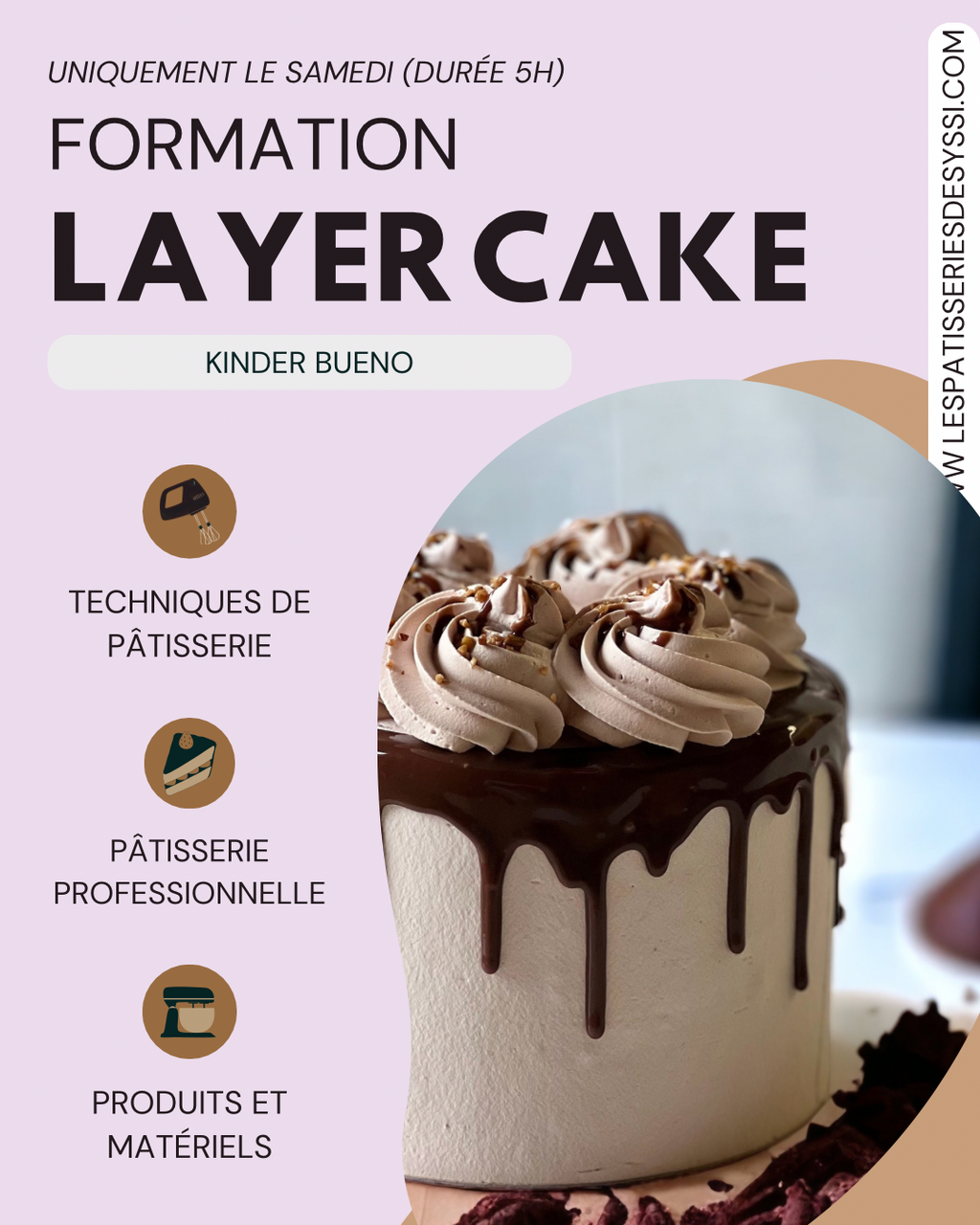 Formation Layer Cake Kinder Bueno (uniquement le samedi)
