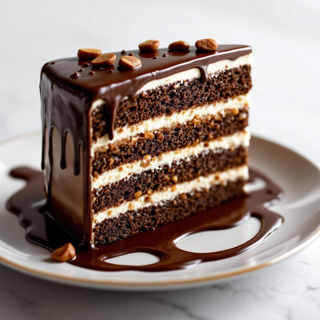 Part Layer Cake Choco noisette (Façon Kinder Bueno)