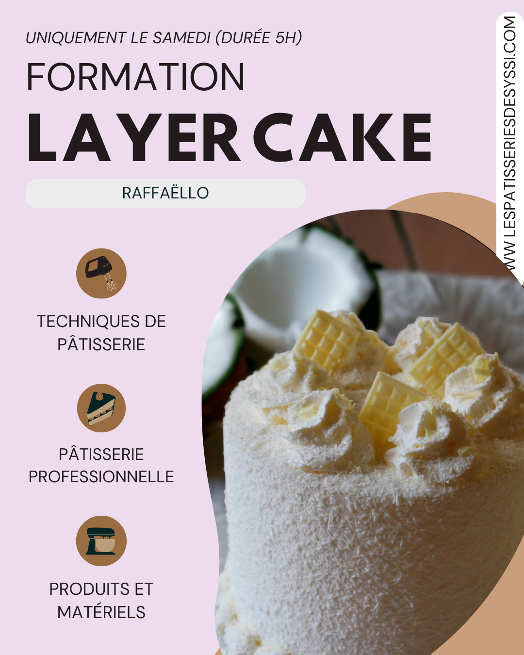 Formation Layer Cake Raffaëllo (uniquement le samedi)