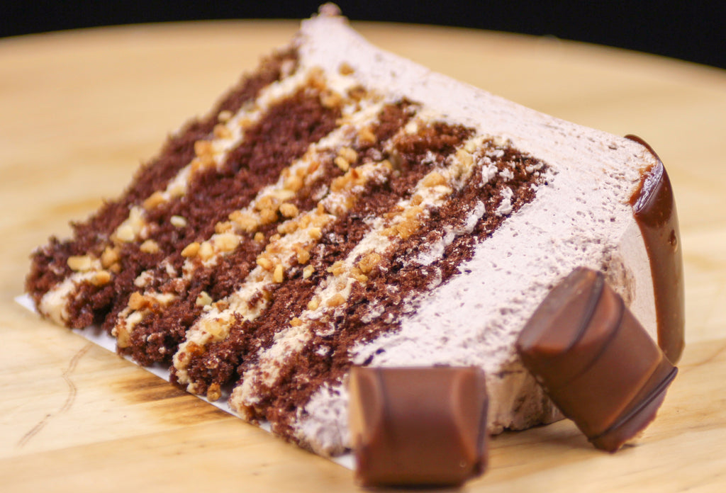 Part Layer Cake Choco noisette (Façon Kinder Bueno)